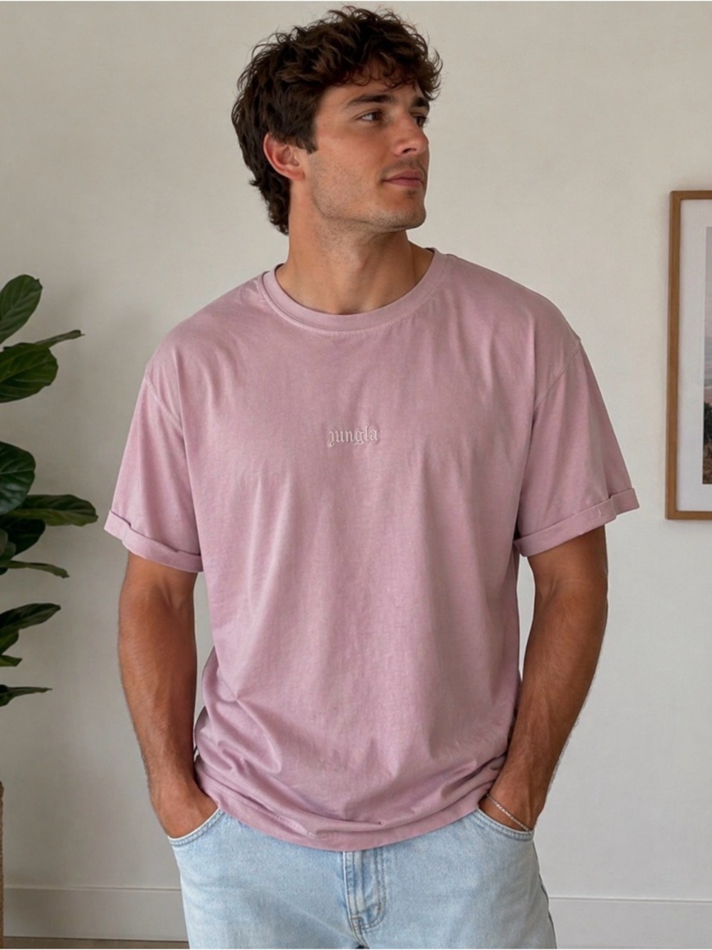 YoungLA Dusty Rose Short Sleeve Tee